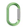 Rock Climbing Carabiner Light Weights Twist Carabiner Hook with Screwgate Spring Snap Keychains Clip Hook Buckle