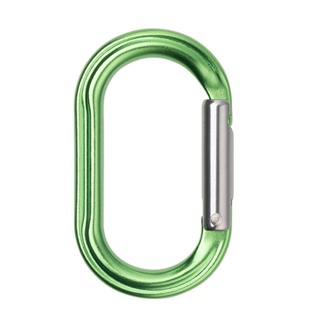 Rock Climbing Carabiner Light Weights Twist Carabiner Hook with Screwgate Spring Snap Keychains Clip Hook Buckle