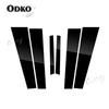 Car Glossy Piano Black Pillar Posts Door Trim Sticker Decal Cover for Kia Cerato K3 Forte 2014 2015 2016 2017 2018