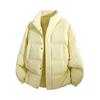 Men's And Women's Casual Solid-color Stand-up Collar Jackets, Men's Loose And Thick Cotton Jackets With Large Pockets