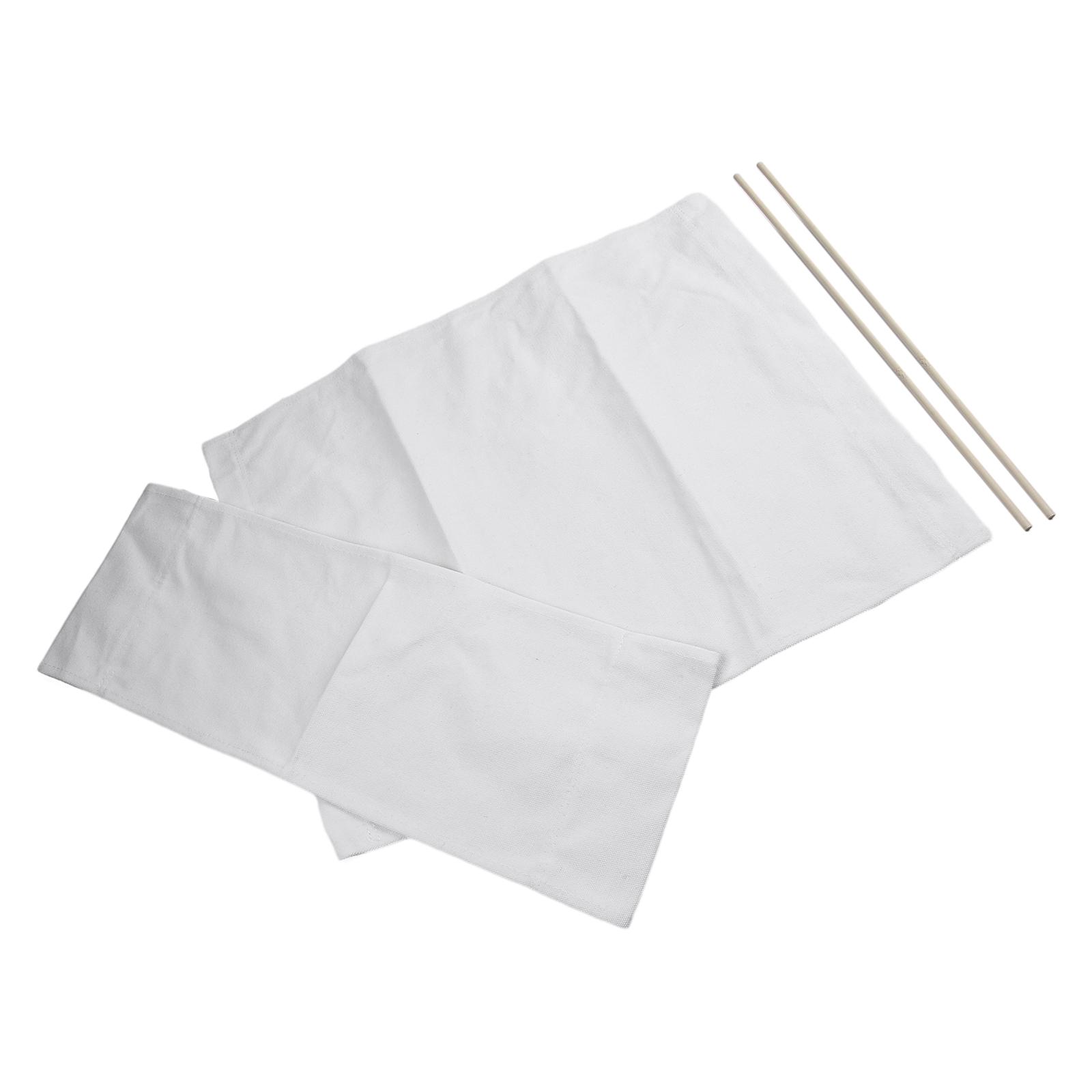 

Washable Chair Replace Canvas Cover Smaller Seat Covers Bigger Seat Covers-Stick Part 41cm For Director-chairs With Round Rod білий