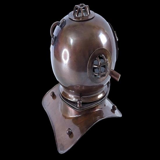 Brass Replica Deep Sea Diver's Helmet