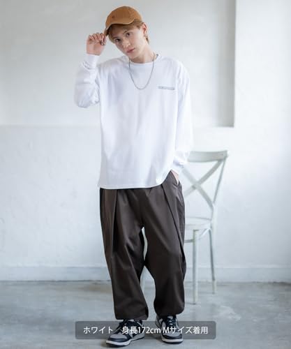 [IMPROVES] [SIDEWAYSTANCE] Silhouette Downer Bear Long Sleeve T-Shirt