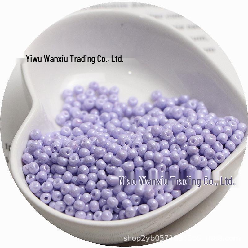 3mm Solid Color Glass Seed Beads for Handmade Jewelry & DIY Crafts