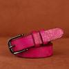 Casual Leather Girl Belt Simple Pattern Alloy Closure Daily Fashion Decoration