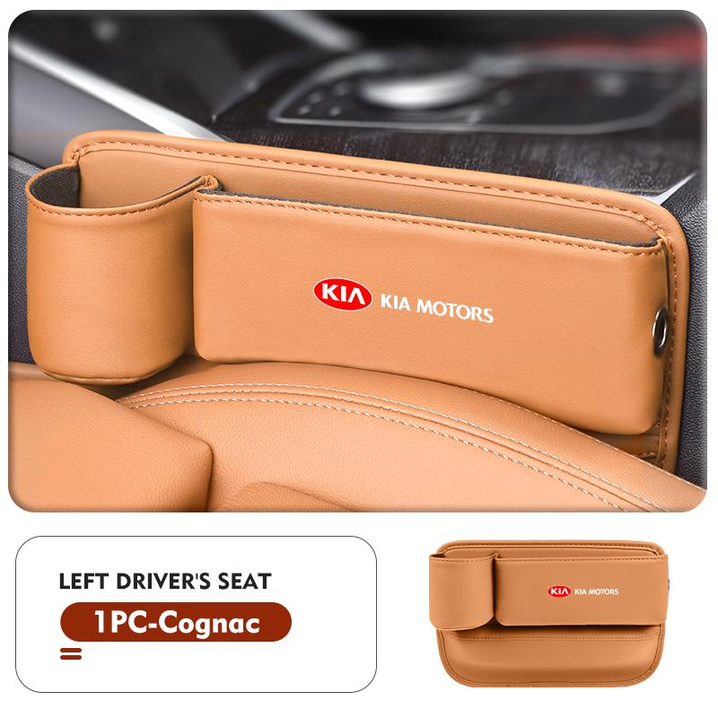 Car Seat Gap Storage Box Phone Bottle Cup Holder Accessories For KIA Sportage Rio Ceed Niro Soul Stonic Picanto Proceed