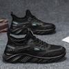 Men's Shoes 2025 Summer New Men's Hollow Breathable Deodorant Casual Mesh Shoes Soft Sole Shock-absorbing and Wear-resistant Sports Shoes