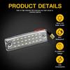 2pcs 12V No Error White LED License Plate Lights for 1996-2025 Toyota 4Runner 2008-2019 Sequoia Tail Number Plate Lamp Plug&Play