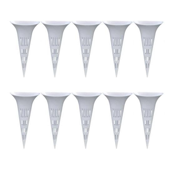 10Pcs Planter Aeration Tubes Flower Pot Irrigation Spikes Prevent Overwatering Plant Ventilation Tubes