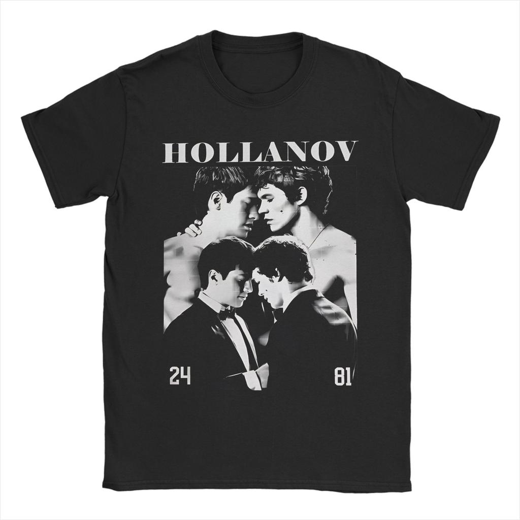 T-shirt Stampata Shane Hollander Heated Rivalry Hudsoned Williams per Unisex 100% Cotone Maglietta a Maniche Corte