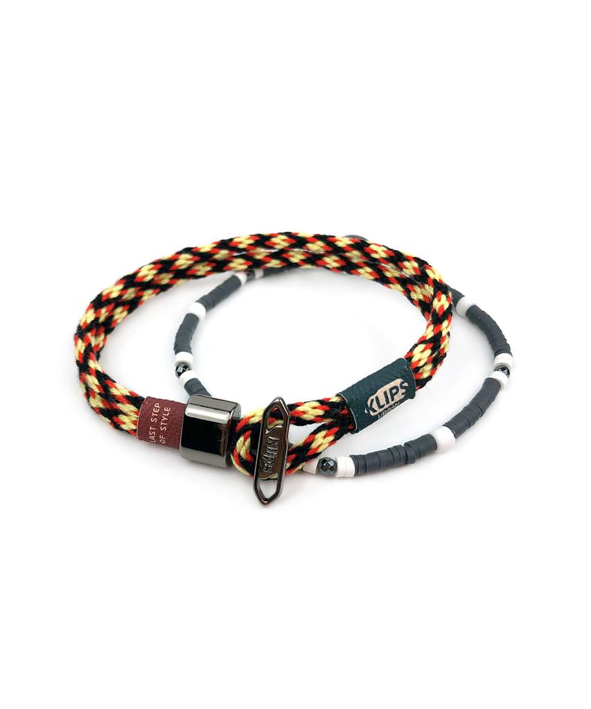 Klips Urban Nikki Orange + Enzo Gray Men'S Set Bracelet