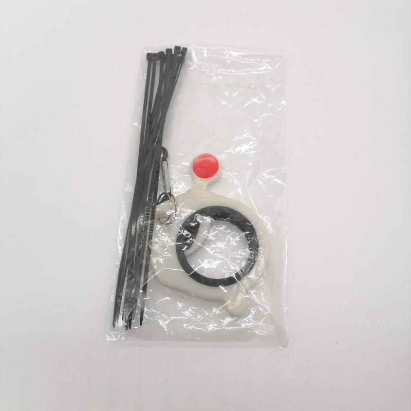Portable Cable Tie and Hardware Tool Storage Rack with Fluorescent Organizer