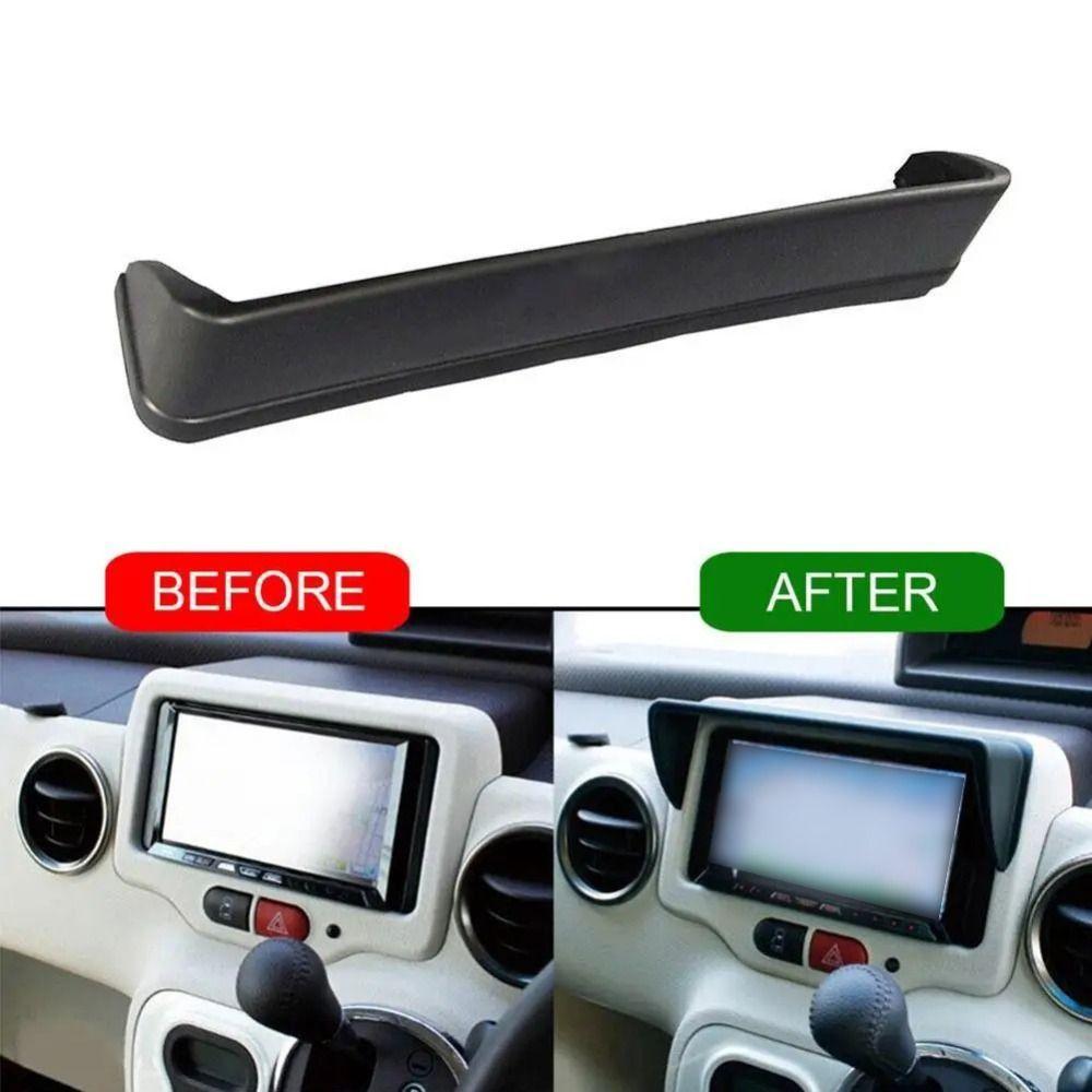 Anti Glare Navigation Sunshade Lens Hood In Dash Screen Sun Guard  Automotive Use
