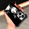 Japanese Horror Anime Plating Phone Case For Xiaomi Poco X5 X6 X7 X8 Pro Max F8 Ultra F7 M8 M7 M5S Redmi 15C 15 14C 13C 13 X3 12