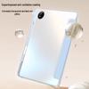 Honor Tablet 10 Magnetic Tri-fold Case with Pen Slot, Transparent Frosted Soft Shell