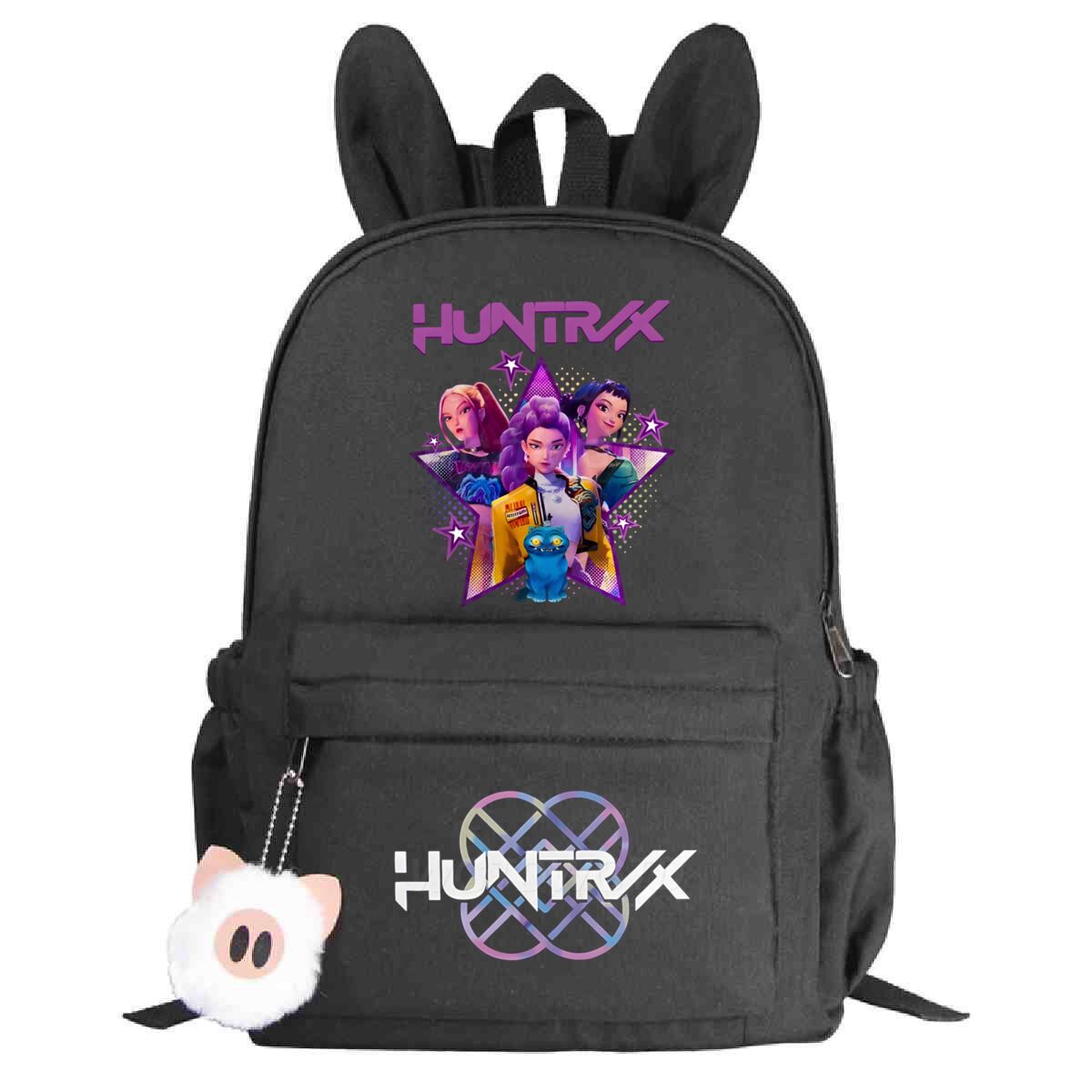 

Kpop witch hunter cute rabbit ears personalized backpack foreign trade college wind ins trend middle school student schoolbag No specification