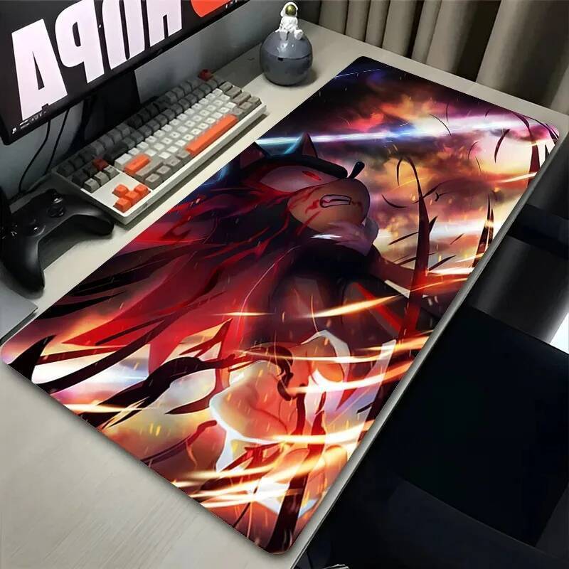 Mouse Pad PC Anime HD Print Mousepad Laptop Gamer S-shadows The H-hedgehogs Keyboard Pad Kawaii Desk Mouse Mat Gaming Table Mat