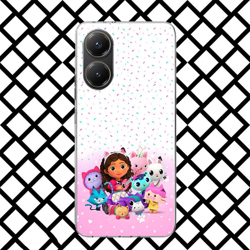 Cartoon Gabbys Dollhouse Phone Case for Xiaomi Poco F7 Ultra X7 X6 X5 Pro X4 Gt M8 M7 Redmi 15 15C 13 13C 12 12C Soft Cover Fund