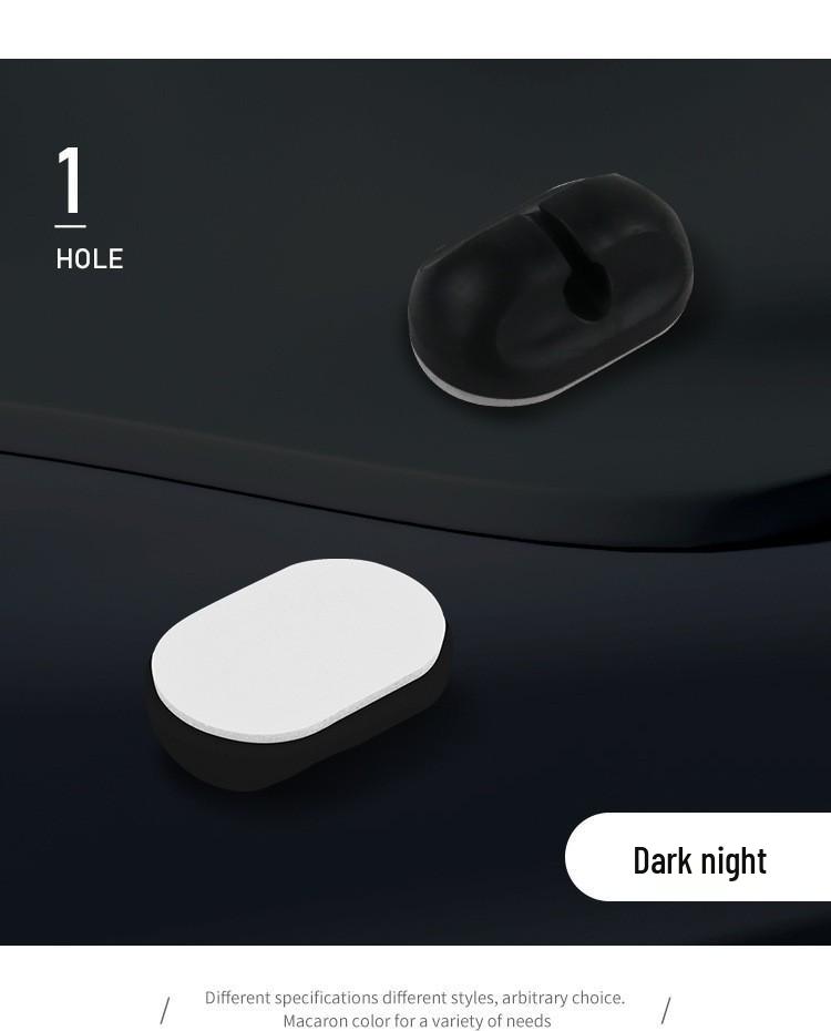 Self-Adhesive Desktop Cable Organizer and Protector for Charging, Mouse, and Earphone Wires