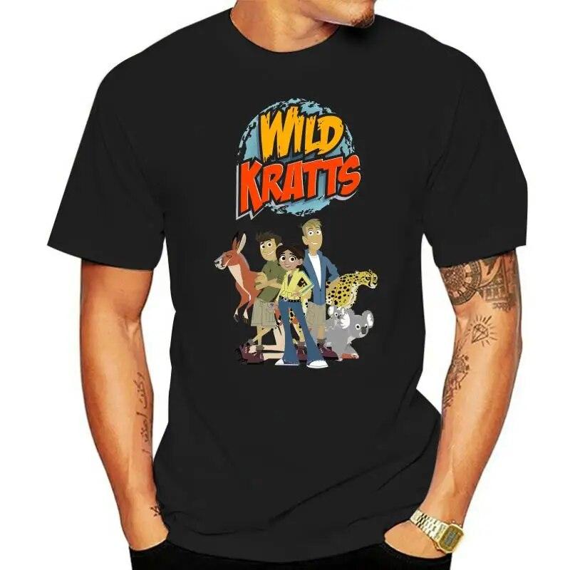 Wild Kratts Kid T Shirts Vintage Neue Unisexs Frühling Sommer Kleid Kurzarm Casual