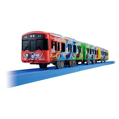 TAKARA TOMY Plarail Keihan Railway 13000 Series Thomas the Tank Engine Toy for Ages 3 and Up S-59 Train,