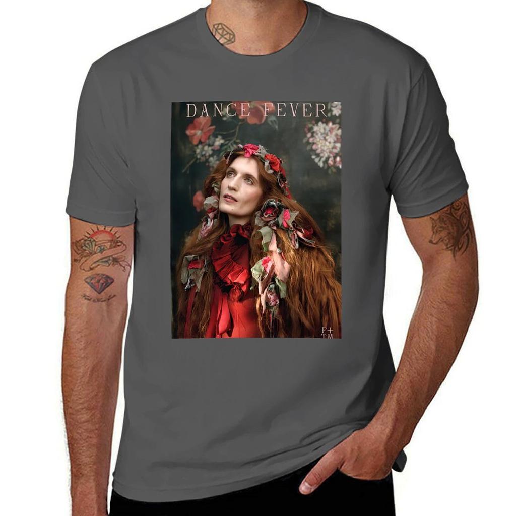 Florence Welch Dance Fever Tshirt Funny T Shirts Cotton Tshirt