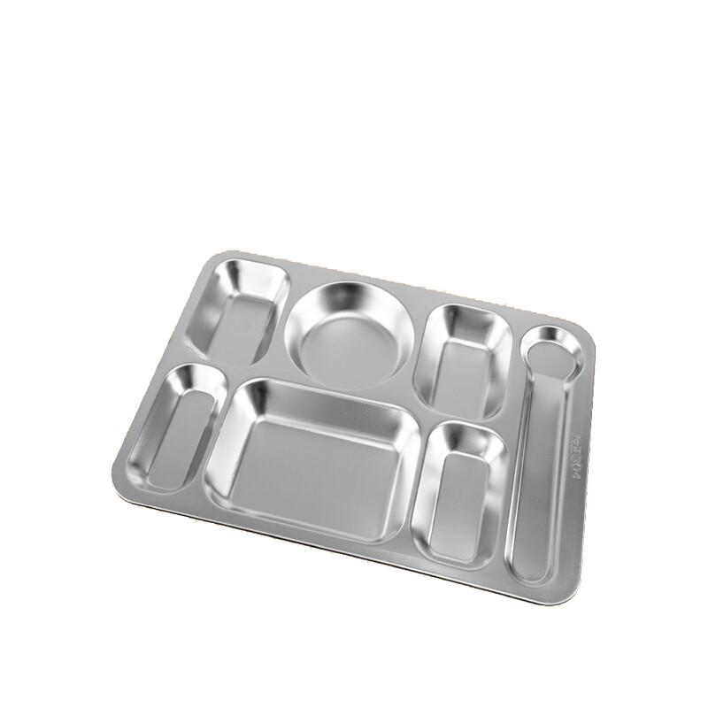 304 Stainless Steel Divided Meal Tray