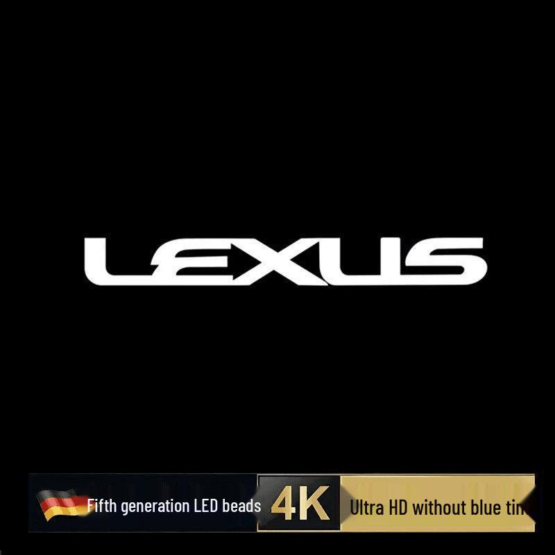 Compatible Lexus Door Welcome Lights for ES200 RX300 ES300: HUXISLS Projection Retrofit