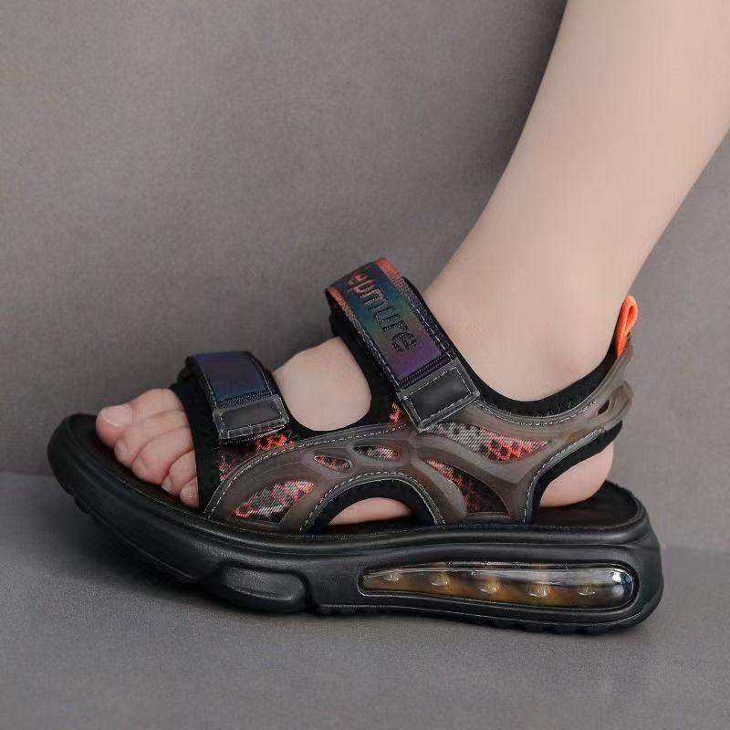 Boys Beach Shoes Handsome Dirt-proof Kids Sandals Open Toes Soft Sole 2025 Summer New Children Casual Shoes Non-slip Trendy