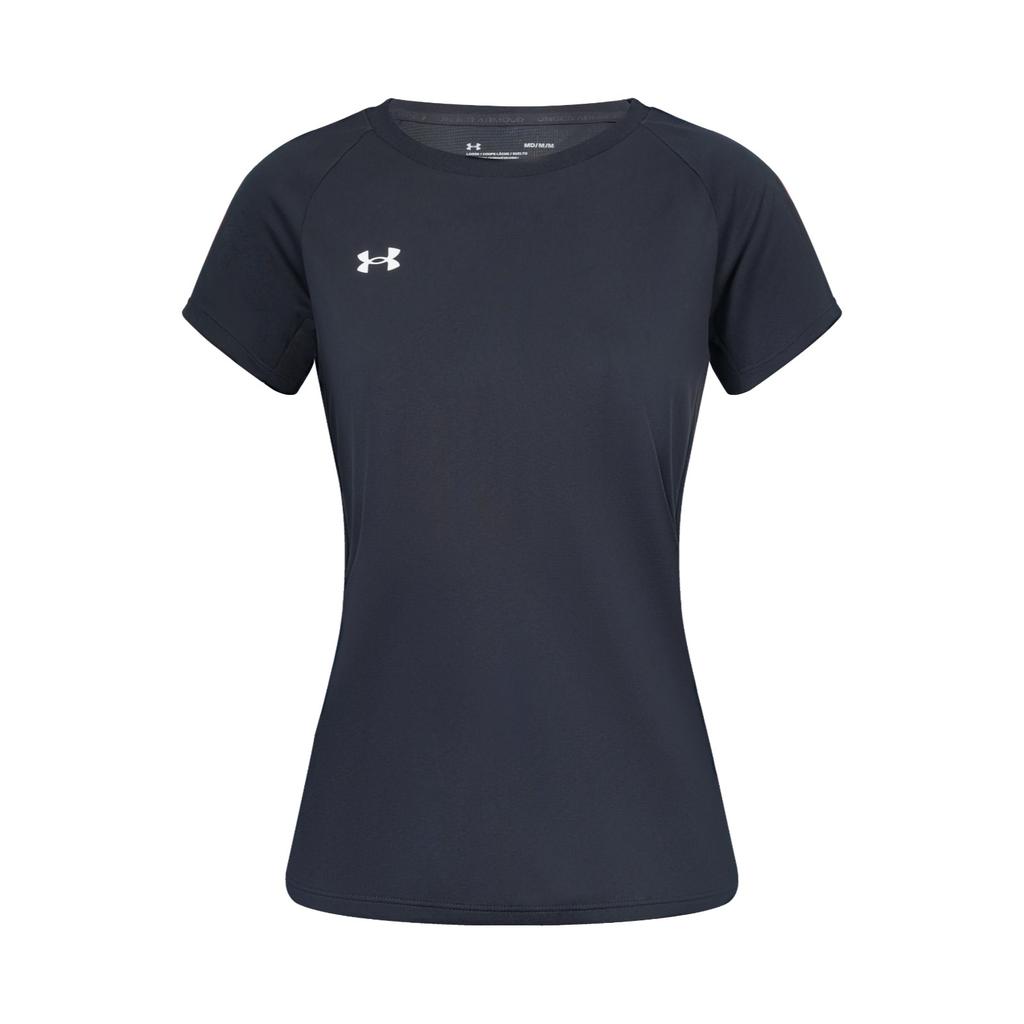 Under Armour Solid Color Sports Casual Running Loose Crew Neck Short Sleeve T-Shirt Unisex tops 21500139-001