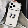 Süßes Cartoon-Panda-Leder-Lanyard-Hülle Für iPhone 18 Pro Max Hybrid-TPU+PU Anti-Rutsch-Weiche Abdeckung Für iPhone 17 16 15 14 13 Pro Max