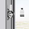 Sliding Door Window Double-sided Crescent Lock Insurance Buckle Window Lock Hardware Accessories