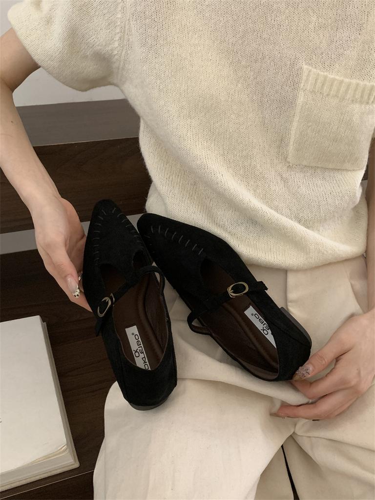 Retro leopard print design sense niche evening single shoes women's 2025 spring and autumn new with skirt British Mary Jane shoes