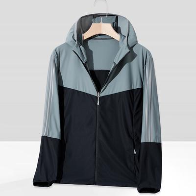 Sunscreen Clothing UPF50+men's and Women's Couple's UV Resistant Windbreaker Jacket Summer Couple's Skin Jacket Ice Silk Jacket