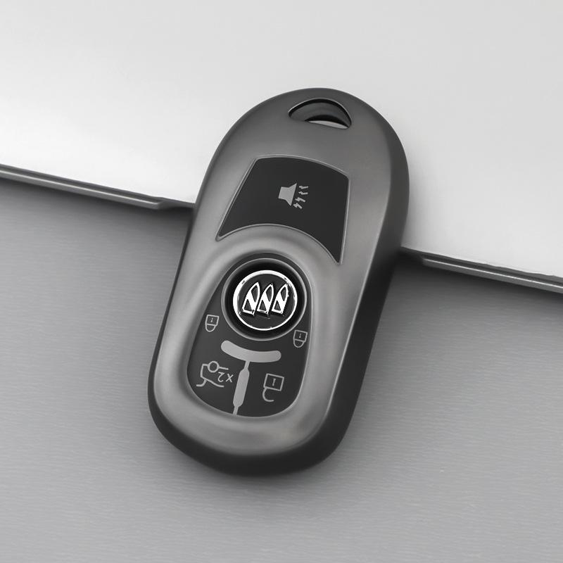 5-Button Key Case for Buick Regal, Envision, GL8, Lacrosse, and Encore
