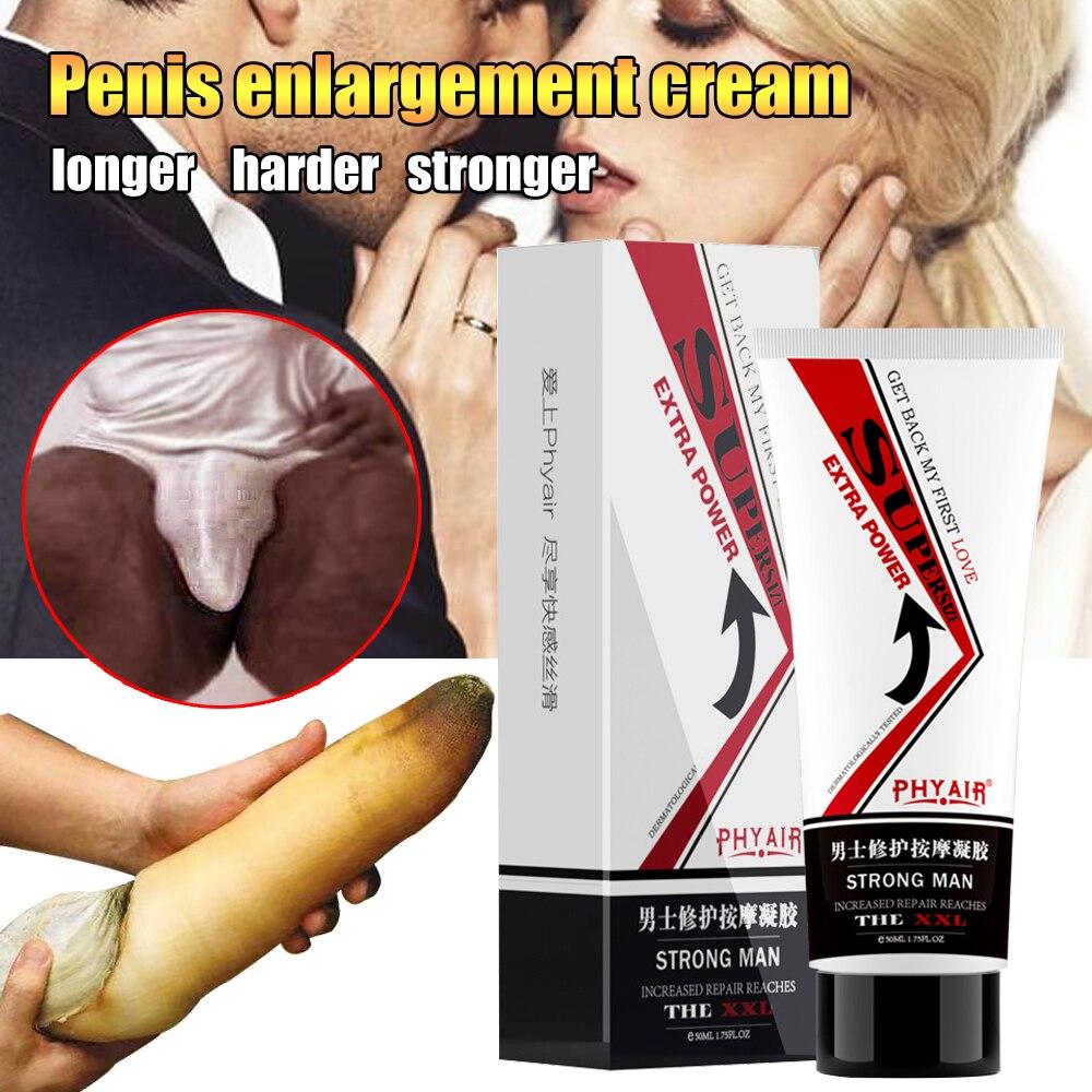 Adult Penis Thickening Growth Man Dick Enlargement Cream Cock Erection Enhance Enlarge Massage Oil