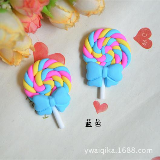Polymer Clay Bow Lollipop Kit for DIY Phone Charms & Children's Hair Accessories