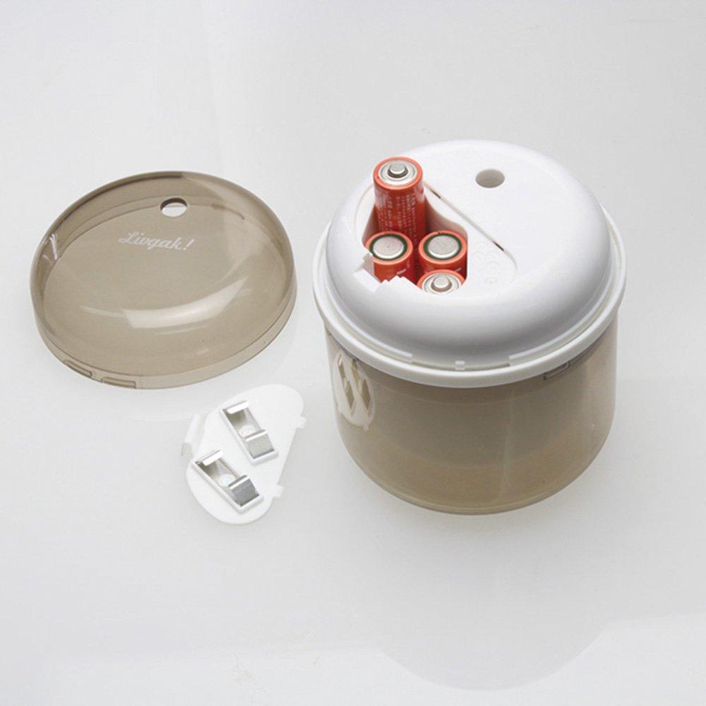 Sonic Electric Pencil by Ribigaku Freaky LV-1587-I Battery-Operated Sharpener, Ivory,