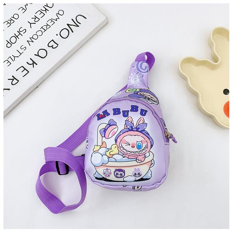 Printed Crossbody Shoulder Chest Bags Children Cartoon Gifts Outdoor