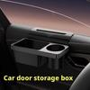 Multifunctional Car Window Storage Box Auto Door Organizer Box For Auto Vehicle Backseat Travel Camping Road Trip Accessories