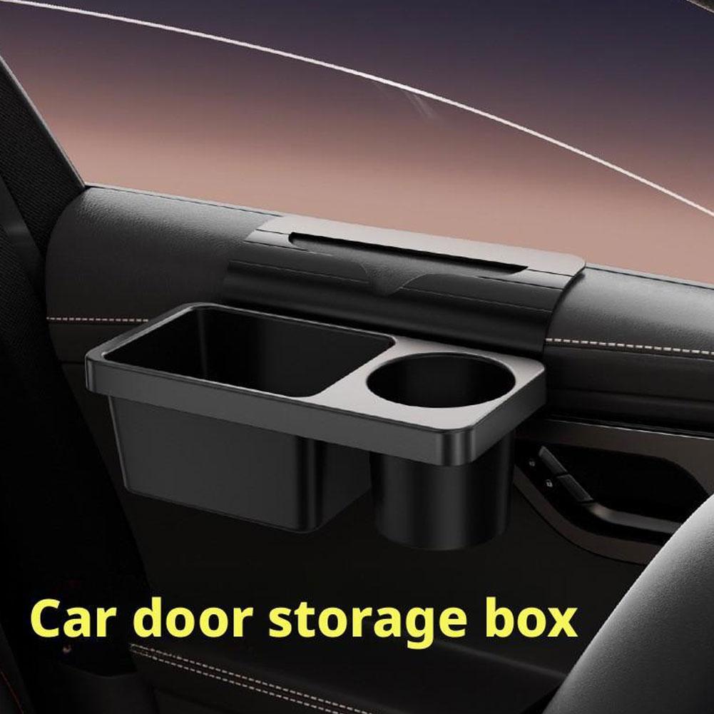 Multifunctional Car Window Storage Box Auto Door Organizer Box For Auto Vehicle Backseat Travel Camping Road Trip Accessories