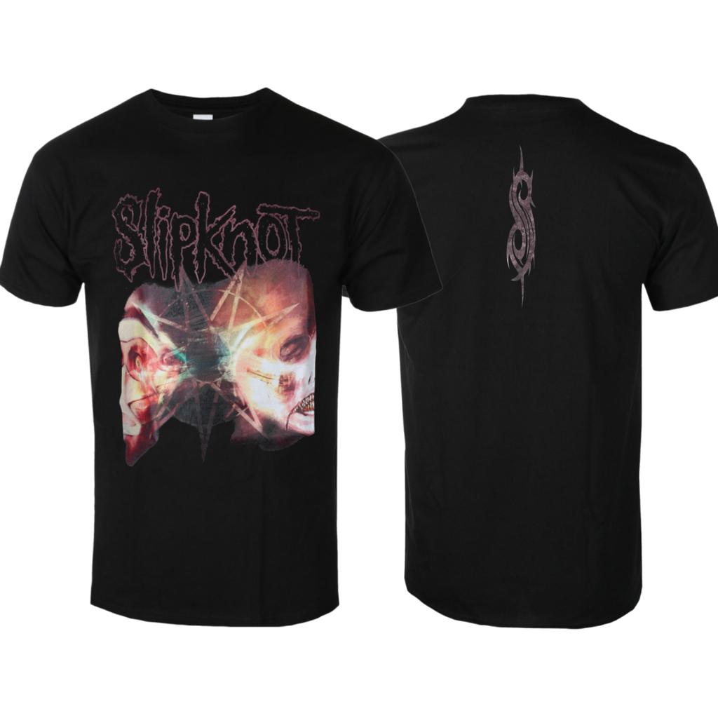 Slipknot Logo Pattern Printed Tshirt Criticizes Metal Band Tshirt Suitable For Both Unisex And Unisex