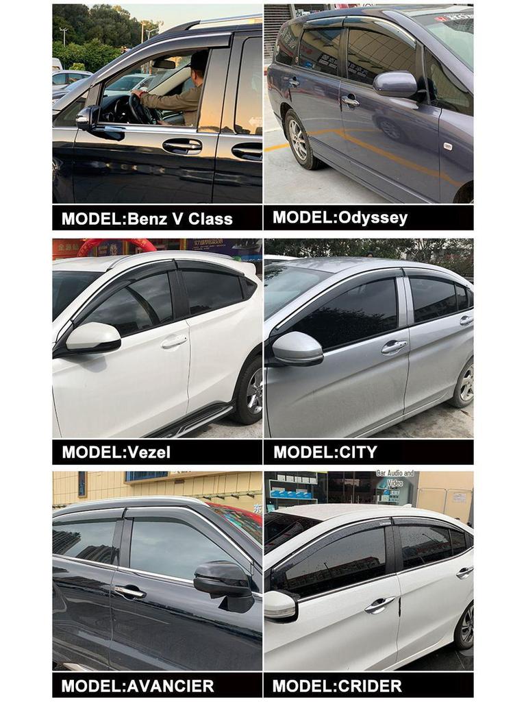 Chery Tiggo 9 Window Rain & Sun Visor