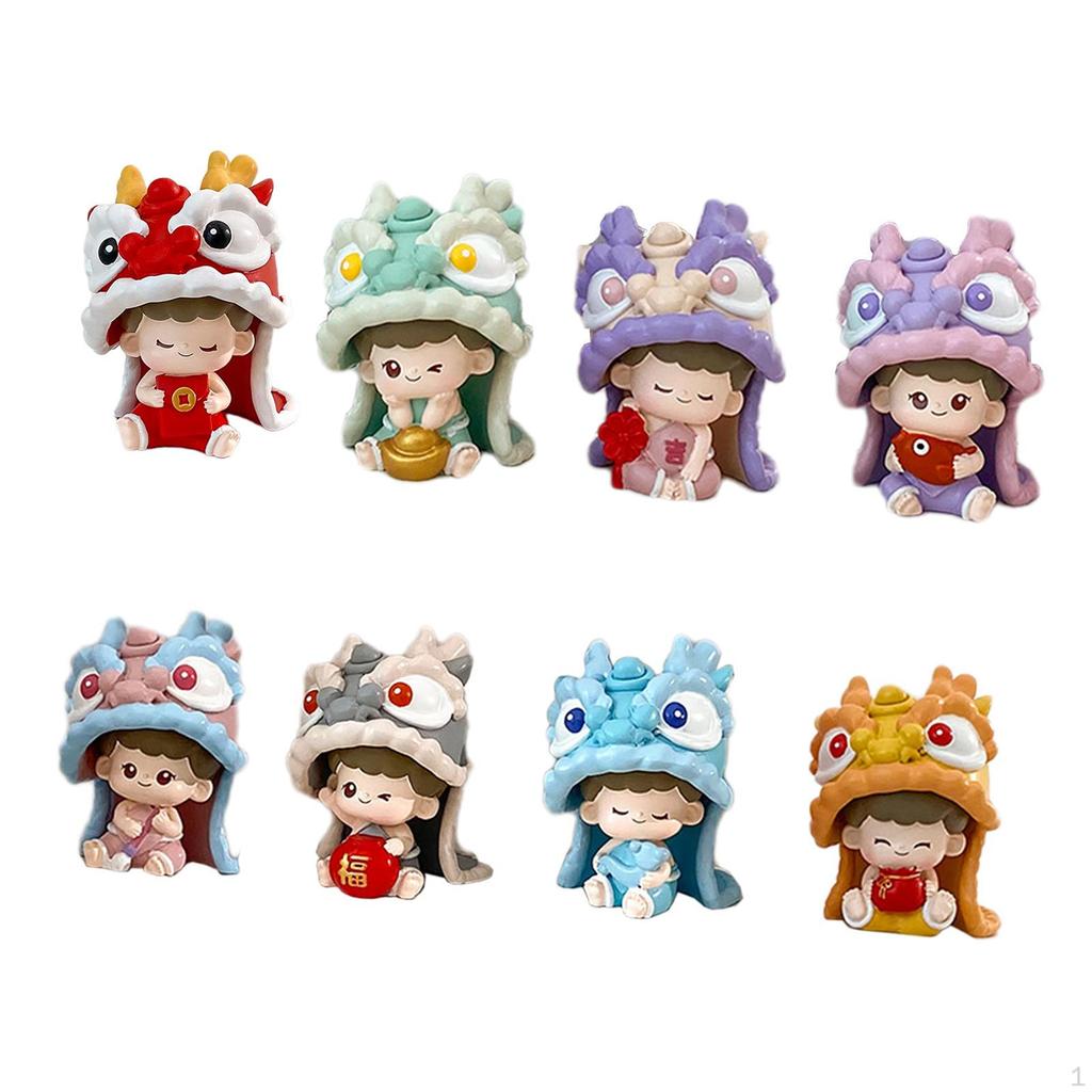 Random Miniature Lovely Doll for Kids Birthday Gift Party Favors Supplies 1 Box