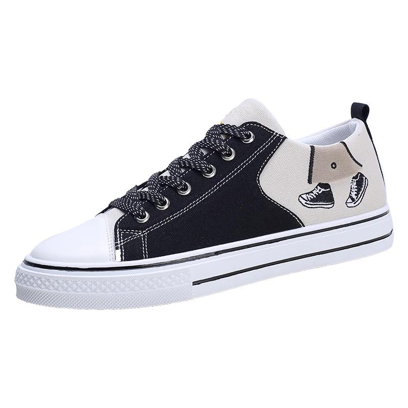 

Мужские и женские весенне-осенние повседневные спортивные туфли большого размера, кеды, парусиновые туфли и дышащие туфли на плоской подошве для пар 35