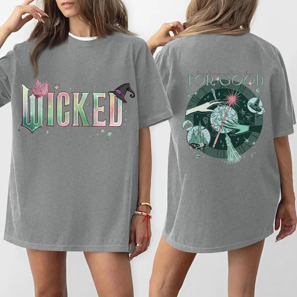 Women's Casual Fashion Round Neck Printed Short Sleeve T-Shirt Top