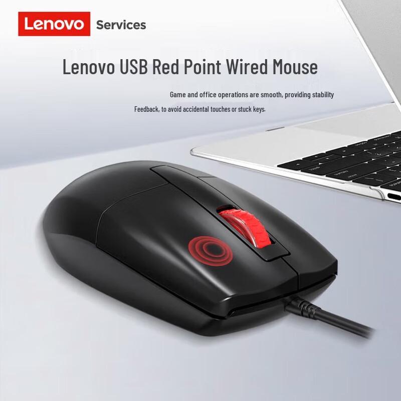 Lenovo M01 Wired Optical Mouse