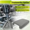 Center Console&Front Door Armrest Cover Leather for Honda Civic Sedan 06-11 Gray