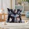 Mobile Suit Gundam Heavyarms Gundam Anime Plush Pillow Cover Soft Short Plush Cushion Cover For Sofa Bedroom Home Decor Gift