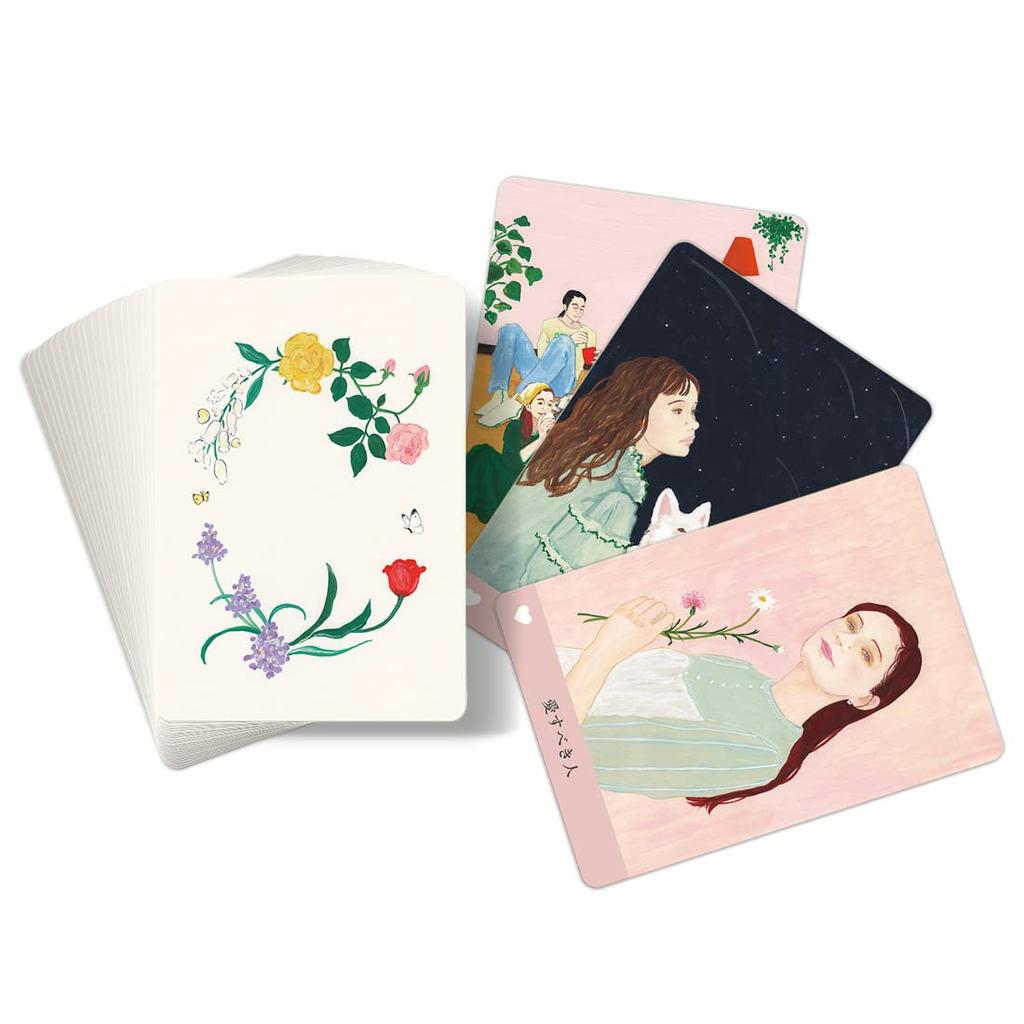 I.I.J. Love Oracle Cards, Japanese Affirmations, Fortune Telling, with Japanese Instructions, Authentic Product